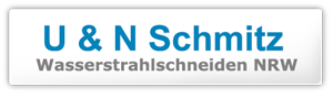 Logo Wasserstrahlschneiden NRW U & N Schmitz